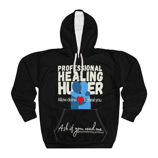 Healing Hugger Unisex Pullover Hoodie (AOP)
